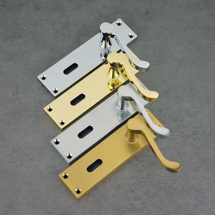 Locman Donna Set Maniglia Porta Stile Vittoriano Con Serratura Euro Per Porte Multiple E Camere - Foto 2